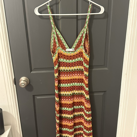 Zara print maxi dress - Picture 3 of 4